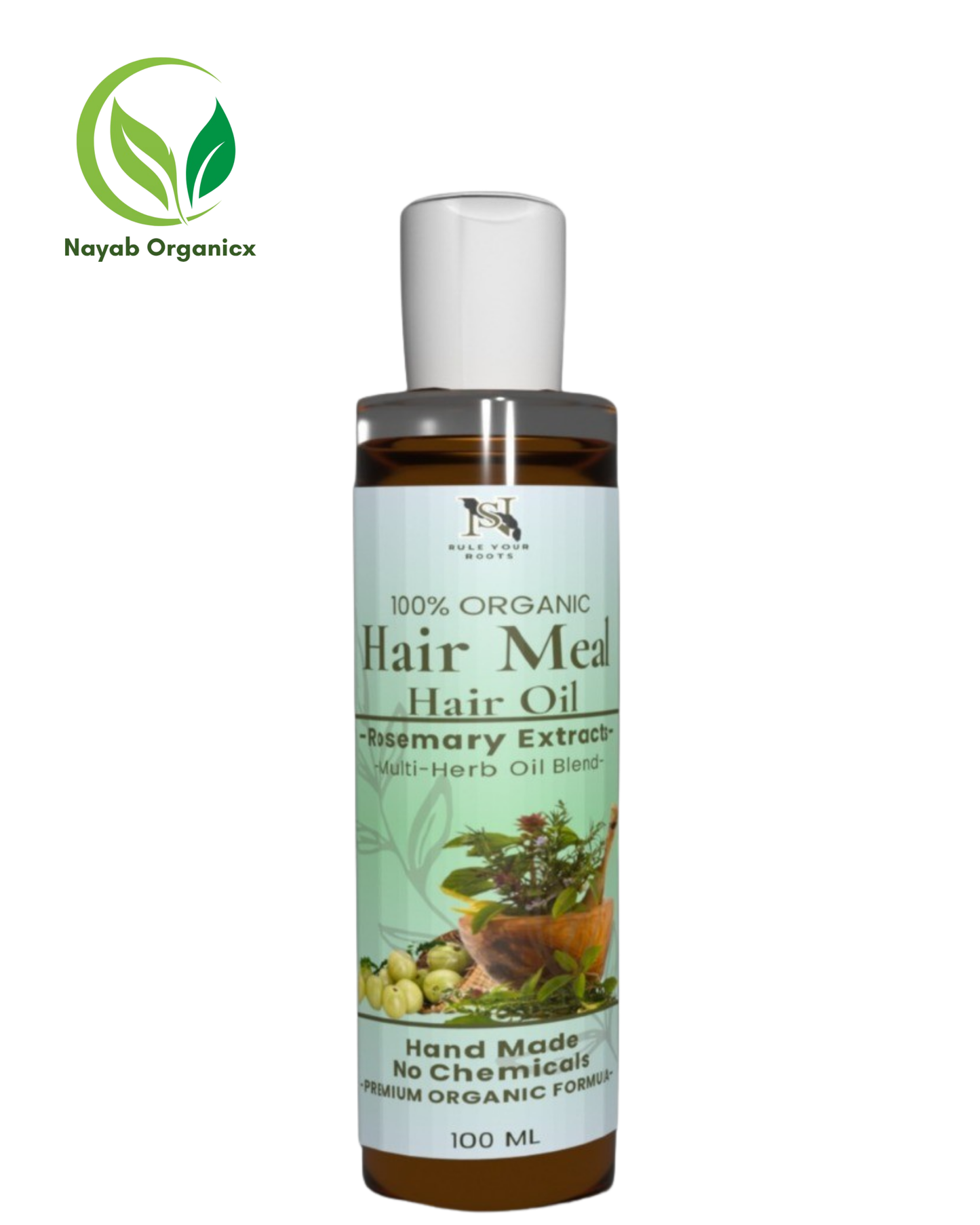 Hair Meal - Rosemary Hair Oil - 100% Organic
