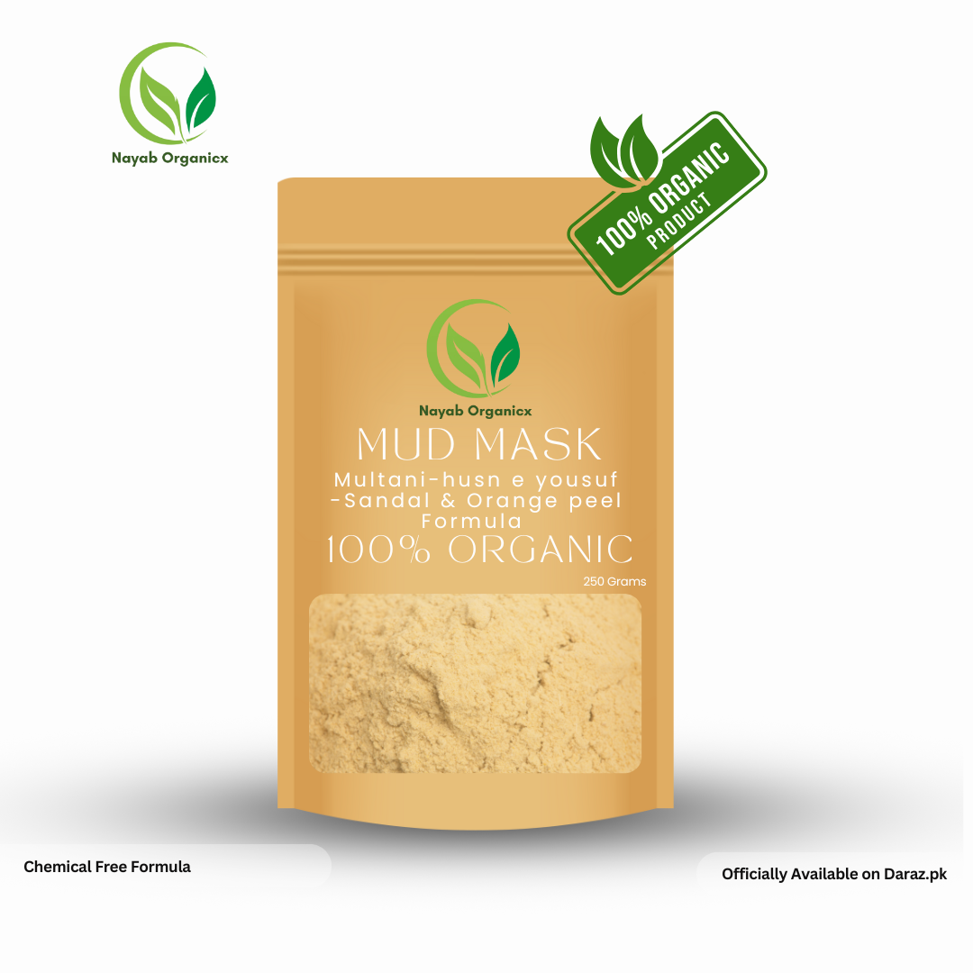 Nayab Organicx Herbal Mud Mask - 100% Organic