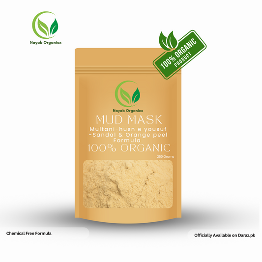Nayab Organicx Herbal Mud Mask - 100% Organic